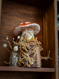 Mushroom with Little Bottle